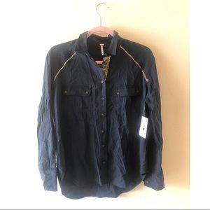 Free People Long Sleeve Shirt